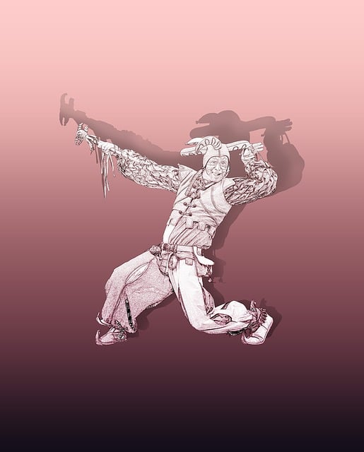 Free jester show drawing illustration