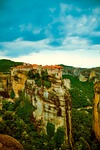 meteora, spain, village