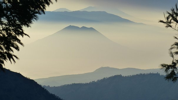 Indonesia, Tulivuori, Purkaus, Java