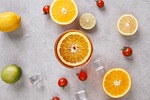 chopping block, food, fruits and vegetables