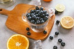chopping block, food, fruits and vegetables