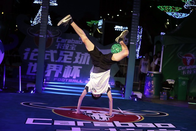 Free Beautiful Clip Ball Handstand photo and picture