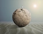 sphere, sphere of mud, mud