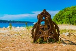 winch, sea, old