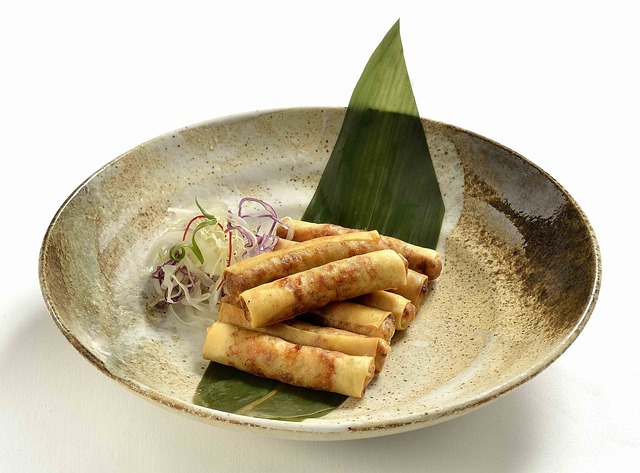 Free Spring Rolls Asian Food photo and picture
