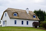 cottage, thatched roof, ireland