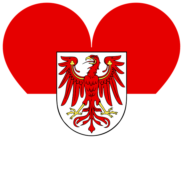 Free heart love brandenburg illustration
