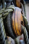 boat, rigging, rope