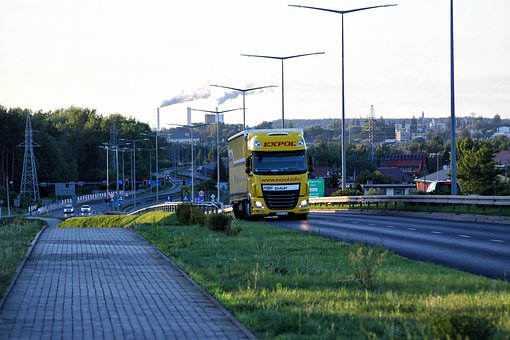 Tir, Modo, Street, Città Tir, Modo, Street, Città, Autostrada