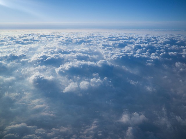 Free Sky Blue photo and picture