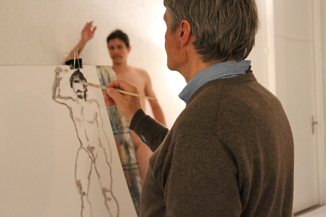 Umění, Obývací Modelu, Malba