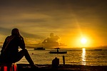 good morning indonesian, landscape, sunrise