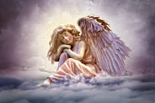 Free Angel Clouds photo and picture
