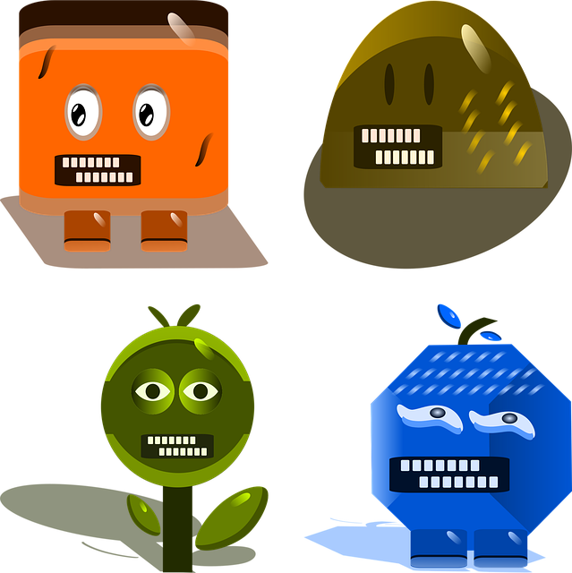 Free Character Monster vector and picture