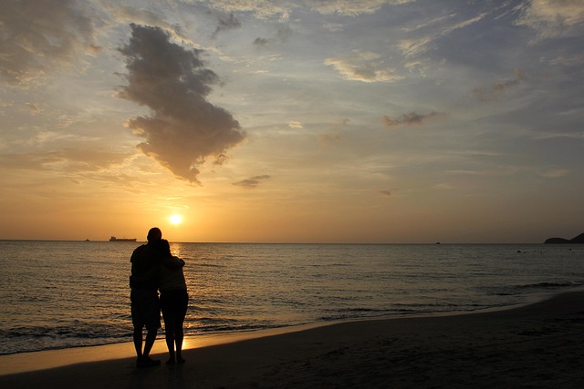 Zonsondergang, Heilig, Marta, Colombia