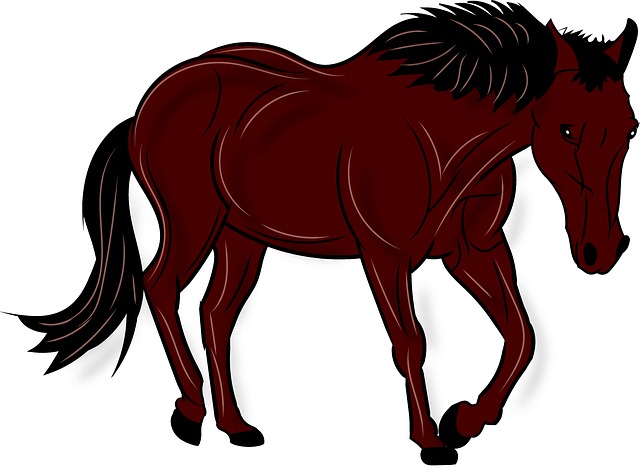 Free horse animal nature illustration