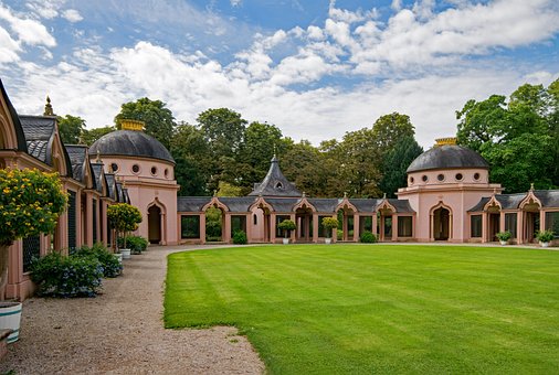 Red Mosque, Schlossgarten, Schwetzingen