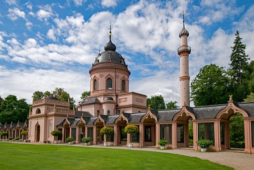 Red Mosque, Schlossgarten, Schwetzingen