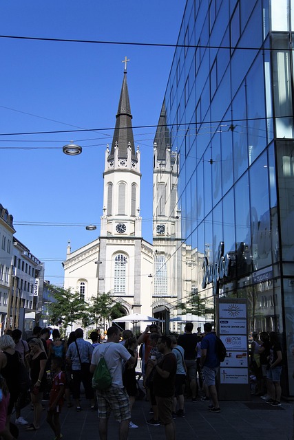 Free Linz Reflection photo and picture
