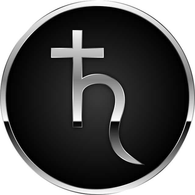 Free saturn planet astrology illustration