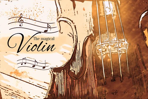 Free Magical Violin photo and picture