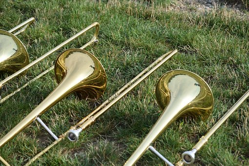 Musik, Musikinstrumenter, Horn, Messing