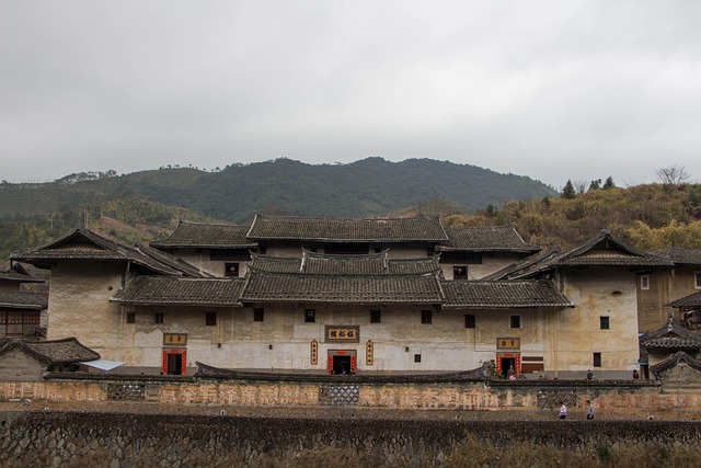 Fujian, Tulou, Clădire Tradițională