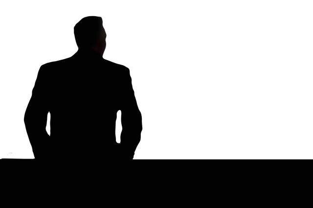 Download free HD stock image of Businessman Silhouette Free businessman silhouette view illustration