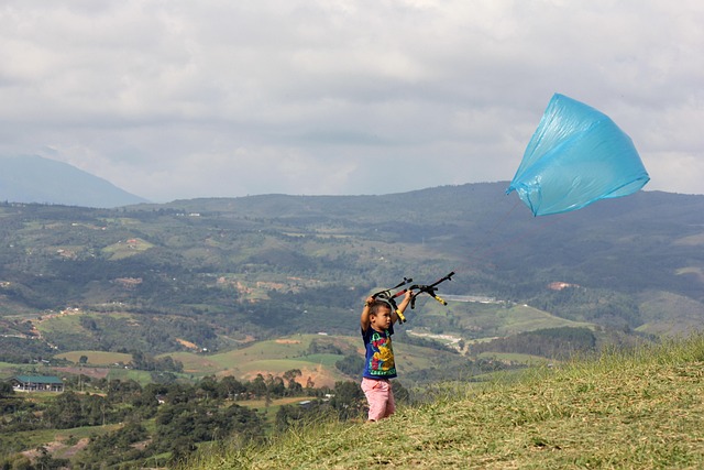 Paragliding, San, Gil, Santander