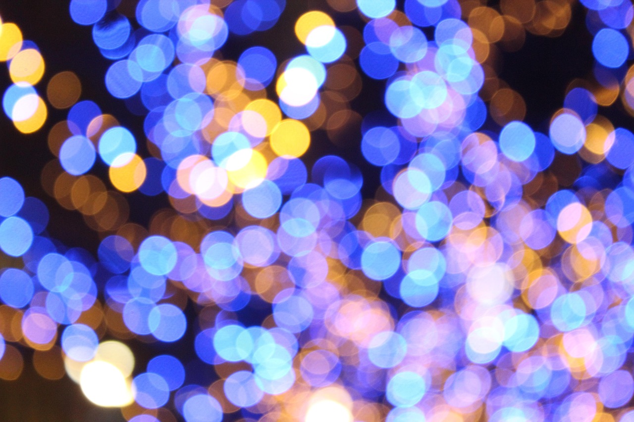Bokeh - free online jigsaw puzzle photo