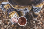 outdoor, sweater, tea