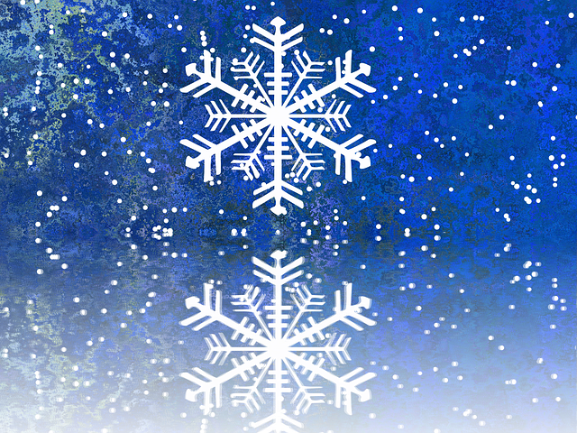 Free snowfall winter snow illustration