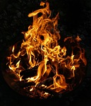 fire, flame, fire bowl