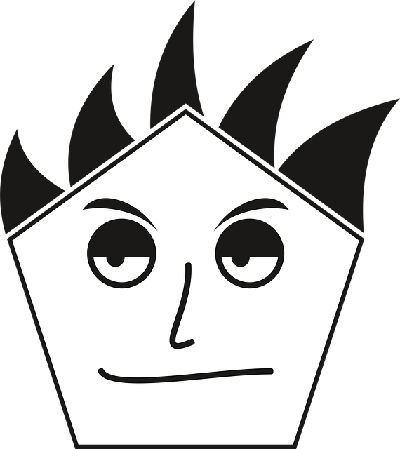 Free face emotion boredom vector