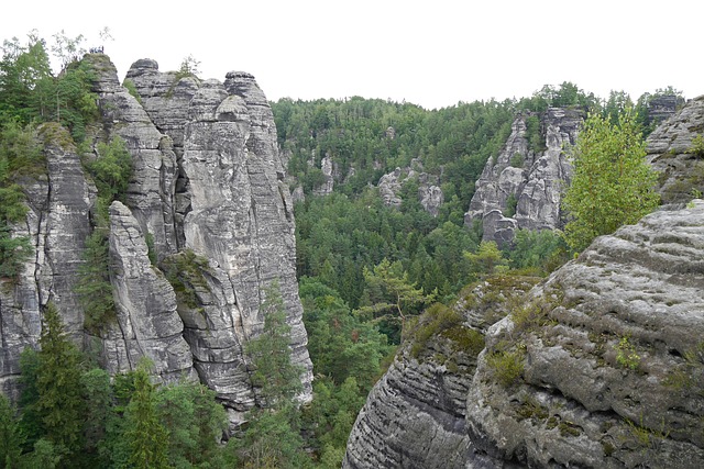 Free Saxon Switzerland Bastei photo and picture