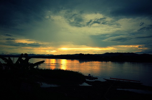 Free River Dusk photo and picture