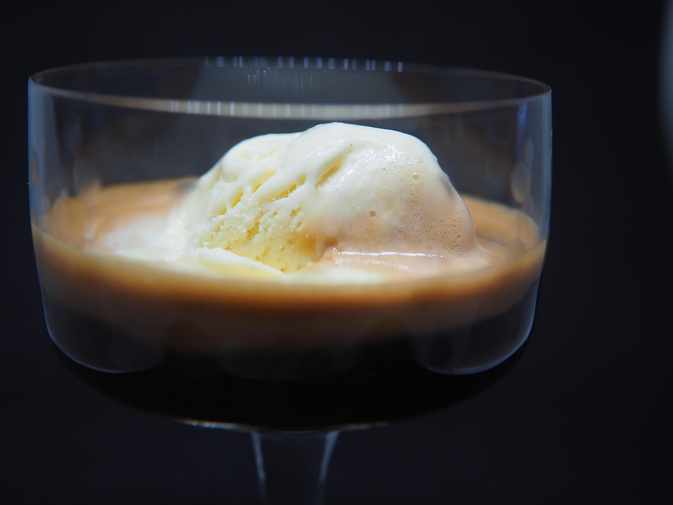 Espresso, Koffie, Ijs, Affogato Al Caffè
