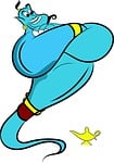 genie, aladin, carton