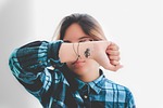 people, woman, tattoo