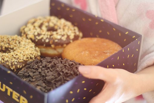 Anillos, Sweet, Los Alimentos, Postre