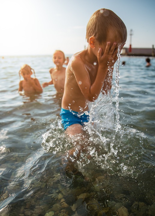 Море, Океан, Воды, Волна, Природа, Люди, Плавание, Дети