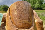 wood, wood finger, finger