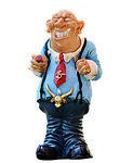 money shark, businessman, greed