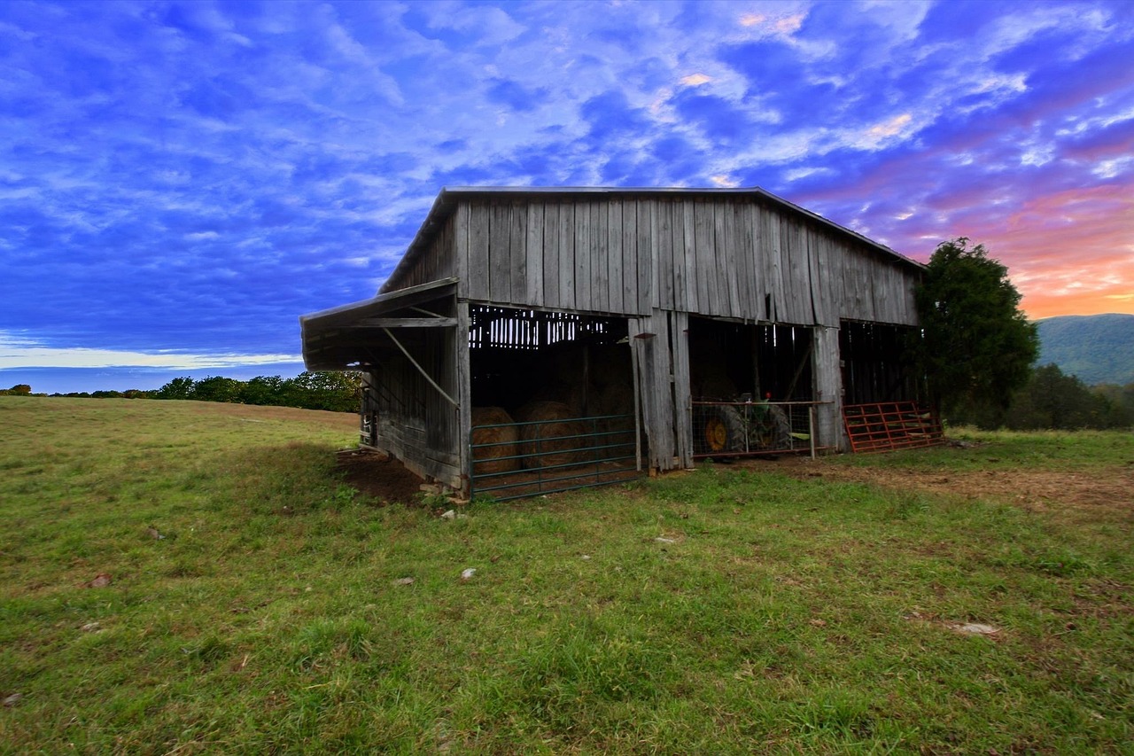 Barn - free online jigsaw puzzle photo