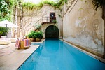 swimming, pool, blue
