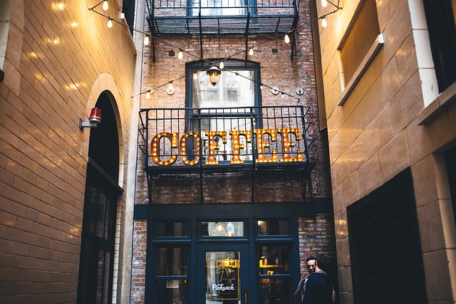 Bygning, Arkitektur, Butik, Kaffe