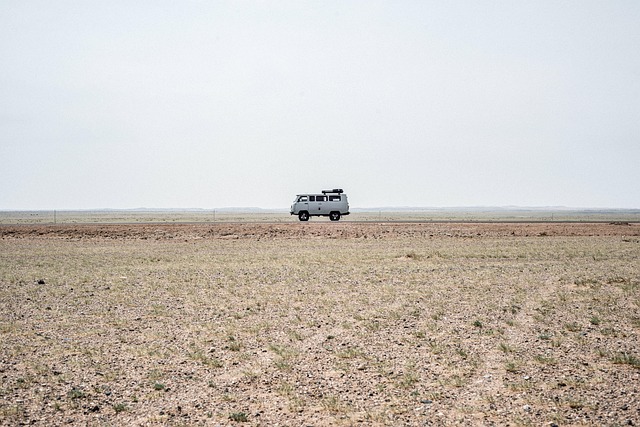 car, van, vehicle, car wallpapers, travel, nature, road, trip, field, farm, yard, grass, brown car