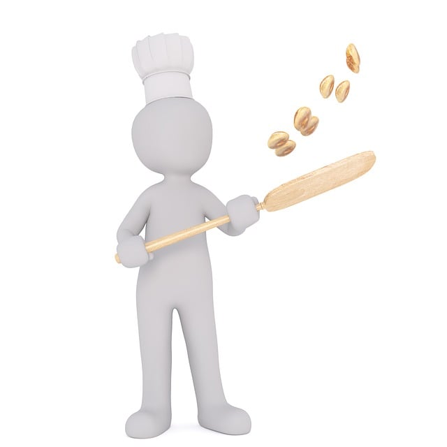 Free baker pastry chef bun illustration