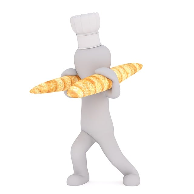 Free baker craft baked goods illustration