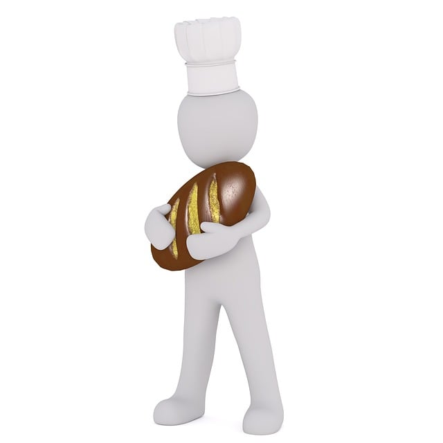 Free loaf baker craft illustration